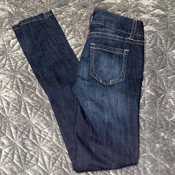 Candie’s Dark Blue Low Rise Skinny Jeans NWOT - Picture 3 of 14
